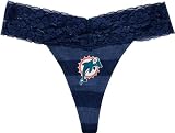 Miami Dolphins Women's Nostalgia Thong