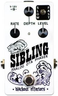 Blackout Effectors Sibling Phaser	Bundle - 4 Items: 2x 18.6' Strukture Cables, 2x Hosa Patch Cables