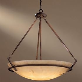 Minka 83-14 Calavera 8L Pendant G83 G83-Cvr, Nutmeg by Minka