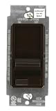 Leviton 6633-P0B 600W, 3-Way, Sureslide Preset Electro-Mechanical Incandescent Slide Dimmer, Brown