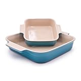 Le Creuset Square Baker with Bonus 2-pc., Caribbean