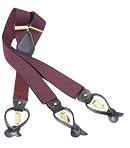 Geoffrey Beene Pin Stripe Convertible Suspenders