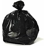 Plasticplace Black Contractor Bags, 42 Gallon, 33x48, 3.0 Mil, 50/case