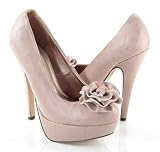 Miller-3 Rosette Stiletto Platform Pump