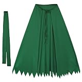 Child Green Hero Cape Set ~ Halloween Costume Accessories