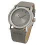 Oozoo - XXL Herrenuhr mit Lederband - C4431 - Grau von Oozoo