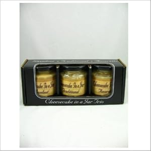 Cheesecake in a Jar Trio Gift Set by Indulgence