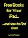 Free Books for Your iPad and How to Find Them