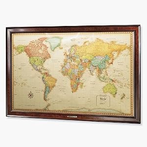 World Magnetic Travel Map - Frontgate