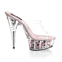 PleaserUSA Womens Platform Slide Delight-601FL