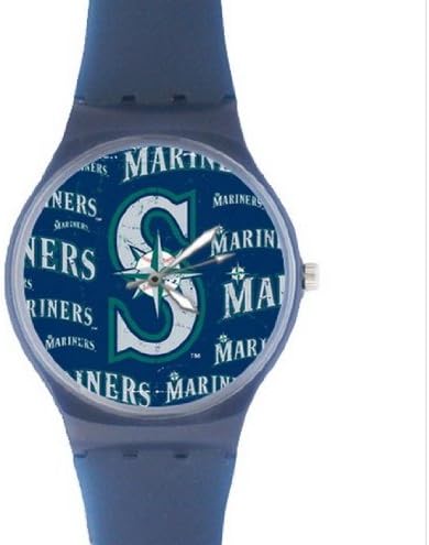 Seattle Mariners Watch with Plastic Strap for Gifts