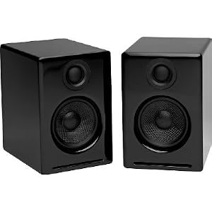 Audioengine A2 Premium Powered Desktop Speakers (Black)
