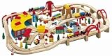 Maxim Wooden 145 Piece Train Set