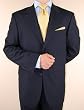 **NEW 2009 DESIGNER COLLECTION** New Mario Italian 2 Button Men Suits Virgin Wool 140s ~ Highest Quality ~ Perfect Fit ~ DK Navy Stripe