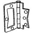 National Mfg. N244822 Nonmortise Hinge