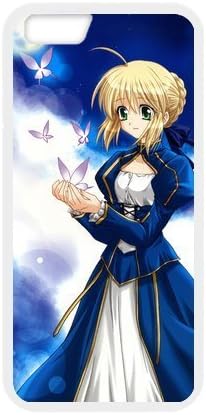 MeowStore Japanese Cartoon Fate / Stay Night Saber Sexy Girl Midnight Butterfly Iphone 6 (4.7 inch) Case Cover Phone Case Shells