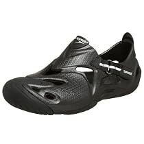Speedo Men's Buoy Water Shoe,Black,7 M