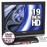 Magnavox R19MD358B 19 Class LCD HDTV with Built-i