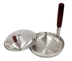 ウッディ アルミ蓋付 親子鍋 16cm H-2715