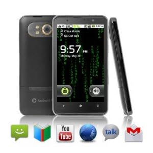 Starbright - 3G Android 2.3 Smartphone with 4.3 Inch Capacitive Touch Screen (Dual SIM, WiFi, GPS)