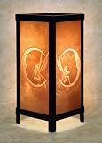 Fairies (David Delamare design) Luminaire Accent Lamp Porcelain Lithophane Panels