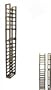 Napa Valley Wine M1CD-WR Column Kit Wine Rack, Unstained Mahogany