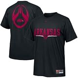 Nike Arkansas Razorbacks Black 2008 Team Issue T-shirt