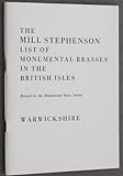 A revised list of monumental brasses in the British Isles