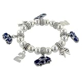 #2 Nascar Charm Gift Bracelet