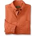 Long-Sleeve Solid Color Signature Twill Shirt