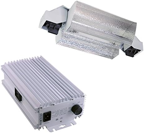 Nanolux 1000 DE Remote Ballast with Paralux Greenhouse Reflector and Bulb