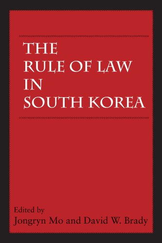 The Rule of Law in South Korea (Hoover Institution Press Publication)