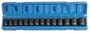 Grey Pneumatic Corp 1412M 1/2'' Drive Standard Length Metric Set - 14 Piece
