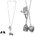 Sg Paris Collier Sautoir Femme Metal Blanc / Ivoire