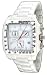 Oniss #ON8403-L7 Mancha Unisex Midsize White Ceramic Chronograph Sports Watch