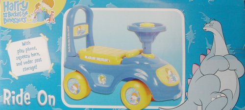 Childrens Toyshop  Toys : Harry and his Bucket full of Dinosaurs Ride on