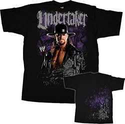 WWE World Wrestling Entertainment The Undertaker Forest Black T-shirt Tee