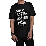 LONGVIS® カットソー 半袖 サマー Tシャツ 柔らかい 着心地 ナチュラル 爽やかデザイナーズ メンズ　2006-2　[並行輸入品] (S)