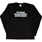 Mens Long-Sleeve T-Shirt : PLAIN CLOTHES OFFICER