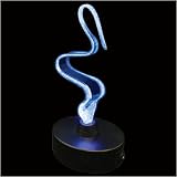 Mini Ribbon Electra Plasma Lamp - Blue/ Red