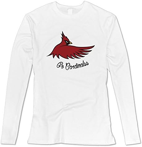 100% Cotton Womens Louisville Go Cardinals T-shirt Long Sleeves