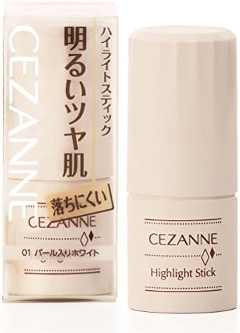 Cazanne JAPAN ・ Highlight Stick 01 Pearl Containing White