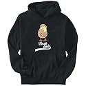 Hoodie Mens Black " Virgo Chick " Zodiacs