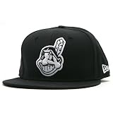 Cleveland Indians Basic Black 59FIFTY Fitted Cap