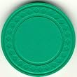 100 Super Diamond Clay Composite Chips - Green