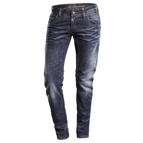 Timezone Damen Jeanshose/ Lang Normaler Bund, 16-5350, Gr. 32/32, Blau (3451 darkblue dist Preisvergleich