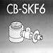 Panasonic(パナソニック) 食器洗い機設置用 分岐水栓 CB-SKF6