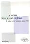 Les soci�t�s fran�aise et anglaise du milieu du XVIIIe si�cle aux ann�es 1970