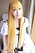 Sailor Moon Minako Aino/ Sailor Venus 100CM pure golden cosplay wig+ yellow wig cap