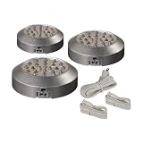 Maxim Lighting 87883SV CounterMax MXLD Puck Multi LED Under